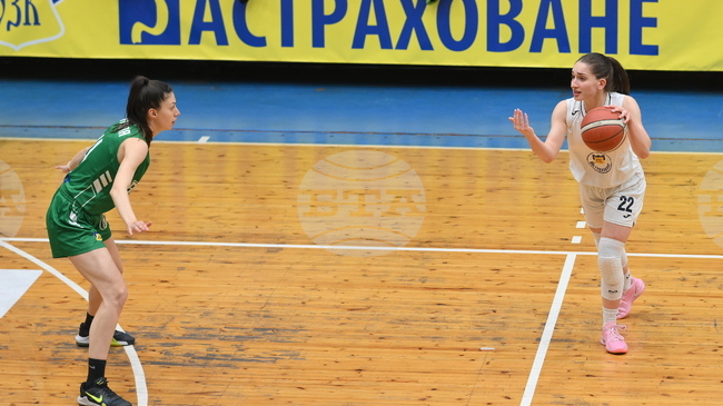 Монтана се наложи над Берое като гост в мач от баскетболното първенство за жени