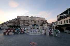 Турция - Газиантеп - земетресение -  замък Газиантеп