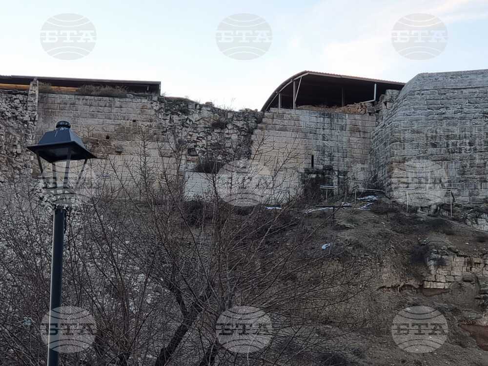 Турция - Газиантеп - земетресение - замък Газиантеп