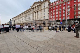 Протест срещу насилието над животни