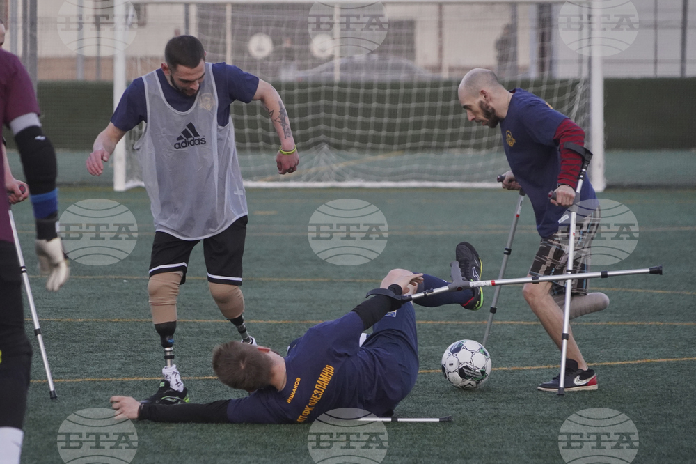 Russia Ukraine War Amputee Soccer