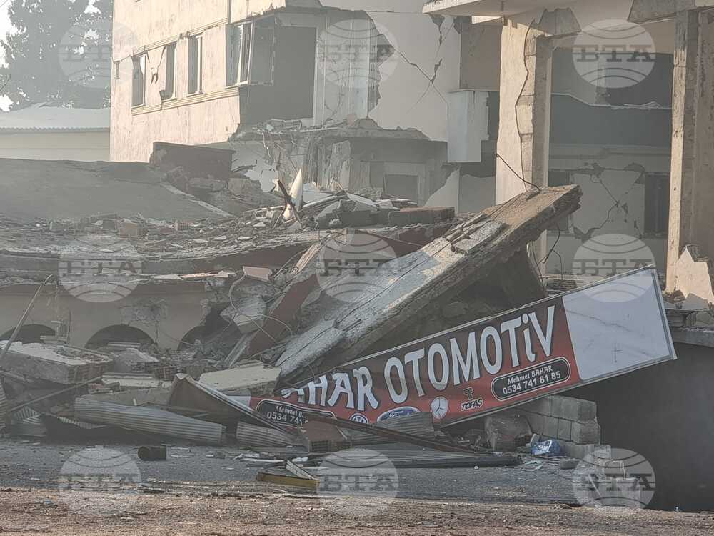 Турция - Нурдагъ - земетресение