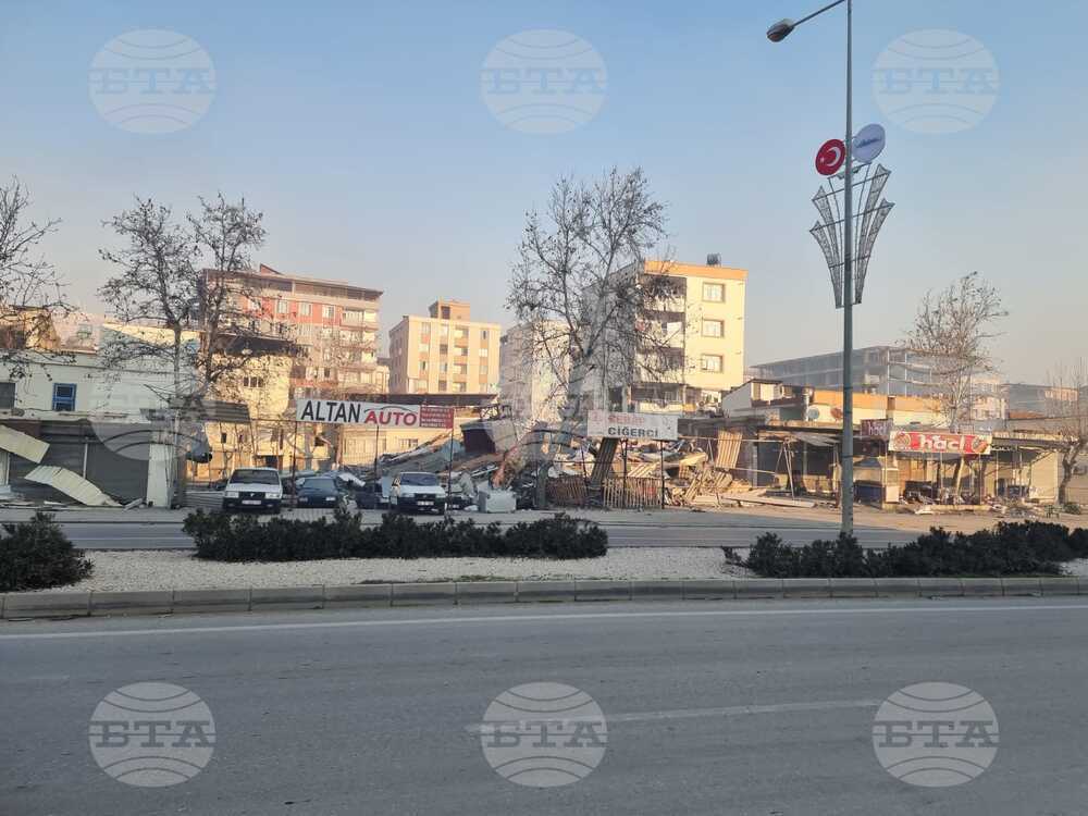 Турция - Нурдагъ - земетресение