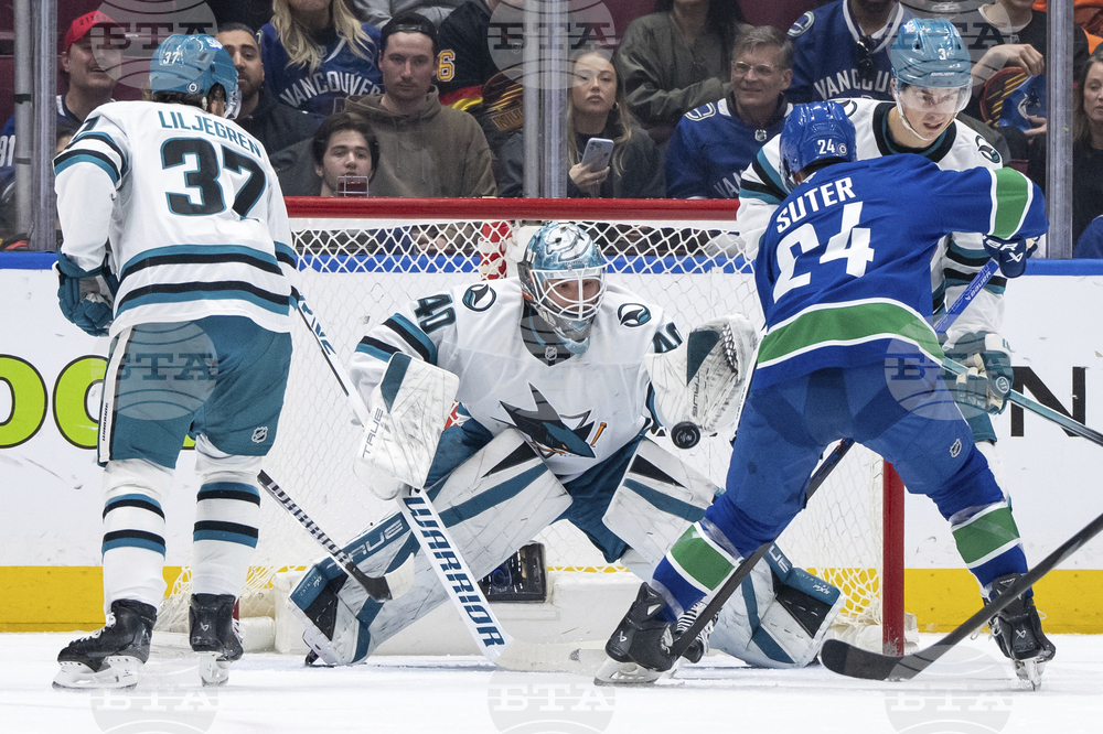 Ванкувър надви Сан Хосе на вратаря Александър Георгиев след продължение в НХЛ