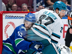 APTOPIX Sharks Canucks Hockey