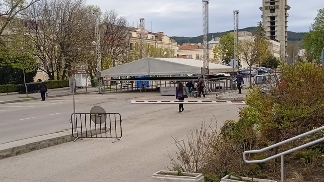 Община Шумен: Временна организация на движение по случай великденския концерт