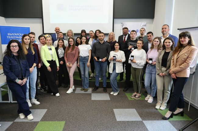 Варна - Българска телеграфна агенция - Икономически университет Варна - хакатон - проект „Европа на Балканите: Заедно чрез знание”