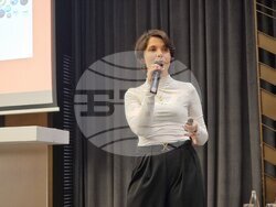 „Кой разказва историята сега“ е темата на конференцията „Нови хоризонти в журналистиката“. Снимка: Гергана Николова / БТА