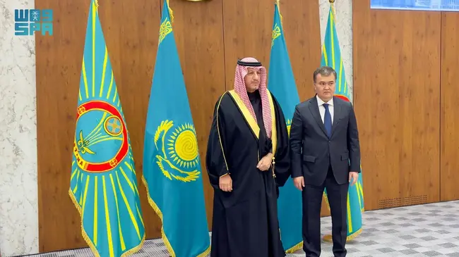 СПА: Председателят на Агенцията за надзор и борба с корупцията на Саудитска Арабия е на официално посещение в Казахстан