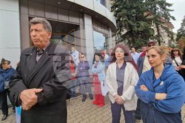 Болница "Св. Екатерина" - служители - протест
