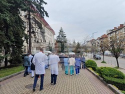 Болница "Св. Екатерина" - служители - протест