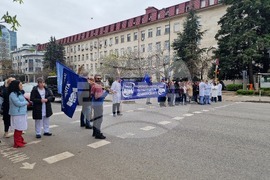 Болница "Св. Екатерина" - служители - протест