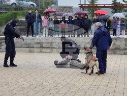 Село Черноочене - демонстрация - СУ "Хр. Смирненски"