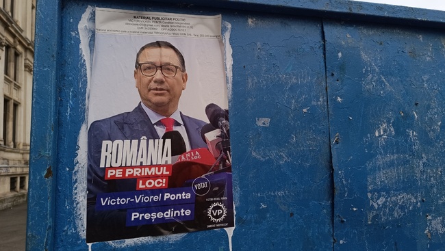 Виктор Понта предлага подкрепа за един от двамата кандидати за президент на Румъния на балотажа на 18 май; АУР изключват сътрудничество с него