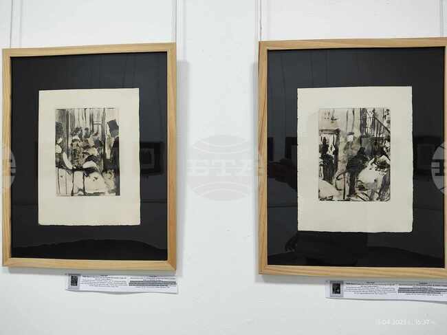 В Силистра бе открита изложба с графични творби на Едгар Дега