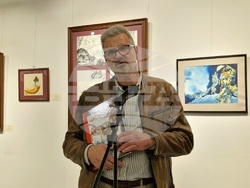 Художникът проф. Виктор Паунов представи изложбата си "Бестиарий"