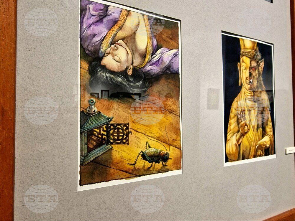 Painter Viktor Paunov Presents His Bestiary Exhibition