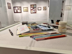 Художникът проф. Виктор Паунов представи изложбата си "Бестиарий"