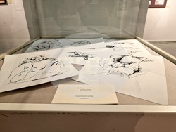 Художникът проф. Виктор Паунов представи изложбата си "Бестиарий"