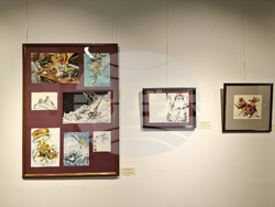 Художникът проф. Виктор Паунов представи изложбата си "Бестиарий"