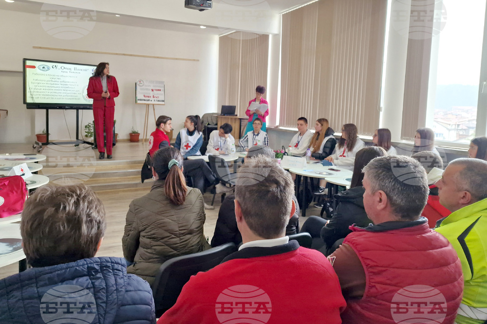 Самоков - СУ "Отец Паисий" - учредяване на Български младежки Червен кръст