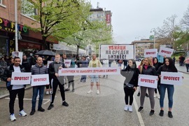 Велико Търново - Протест на хотелиери и ресторантьори