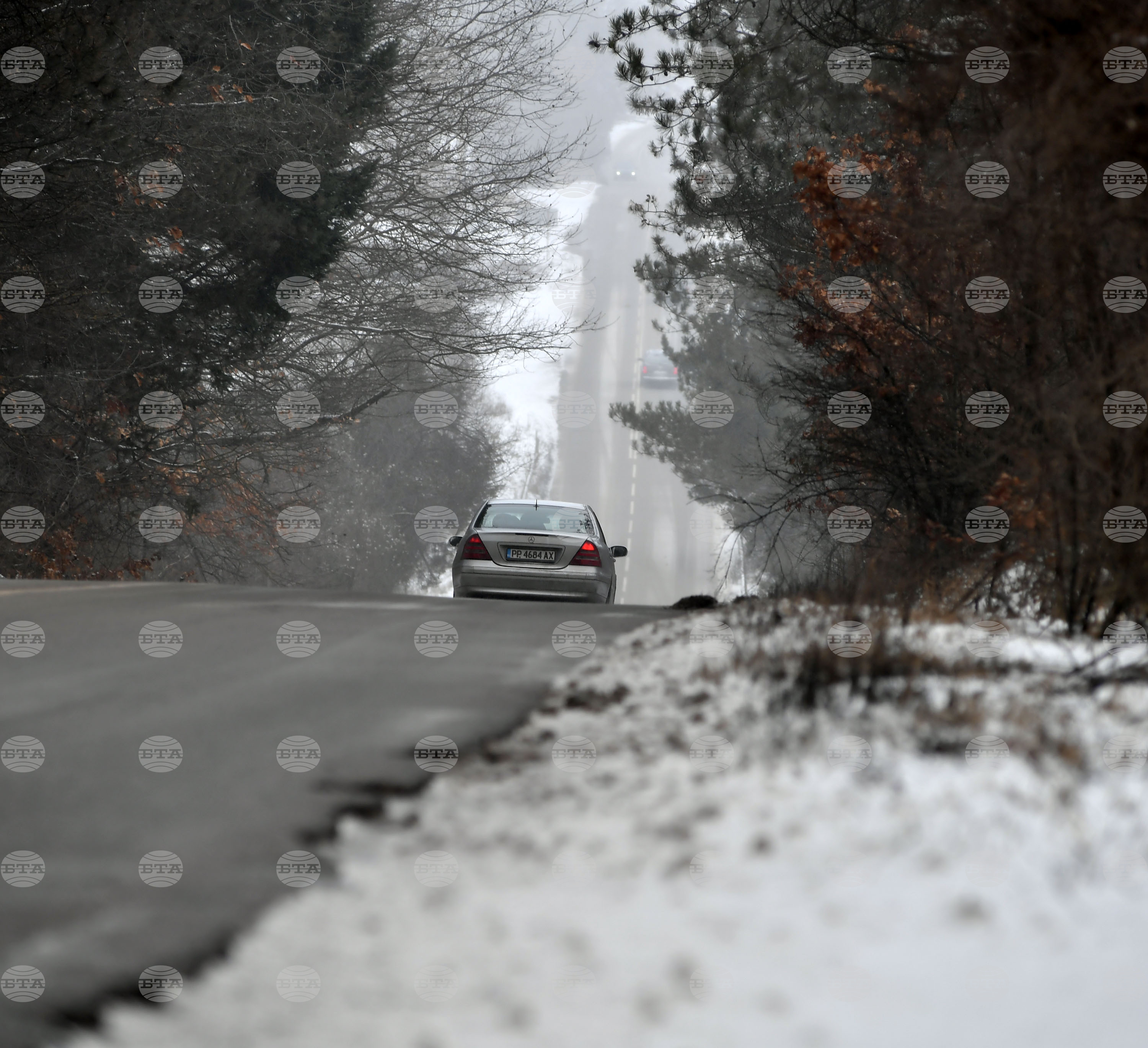 Село Лудогорци - зима - обстановка