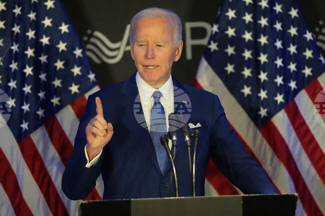 Критиките на Байдън към администрацията на Тръмп са водеща тема в западния печат