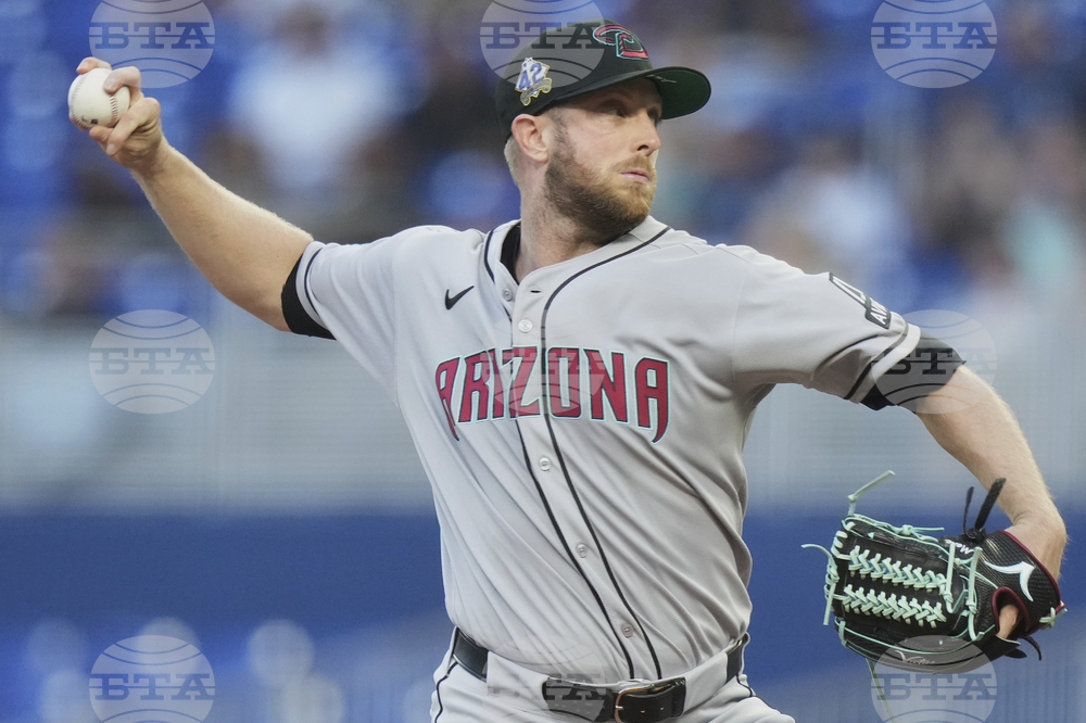Diamondbacks Marlins Baseball