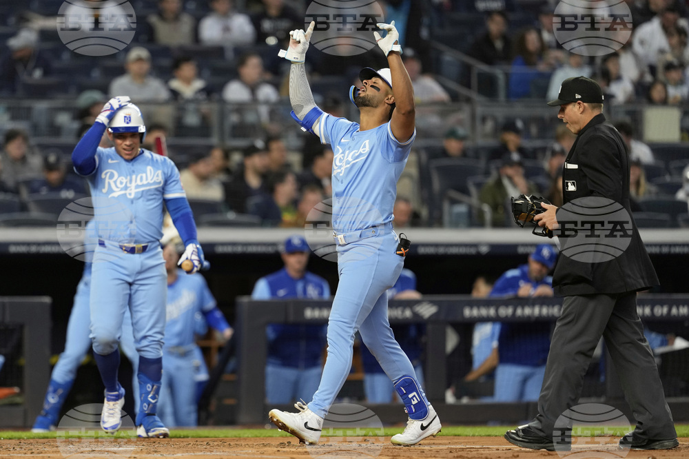 Royals Yankees Baseball