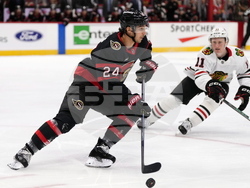 Blackhawks Senators Hockey