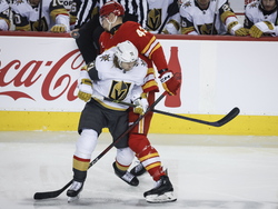 Golden Knights Flames Hockey