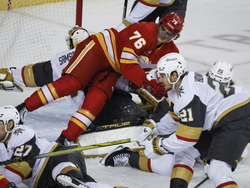 Golden Knights Flames Hockey