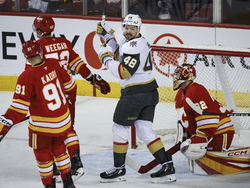Golden Knights Flames Hockey