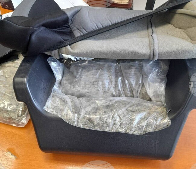 ГКПП Капитан Андреево - марихуана - задържани