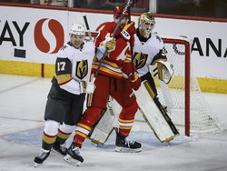 Golden Knights Flames Hockey