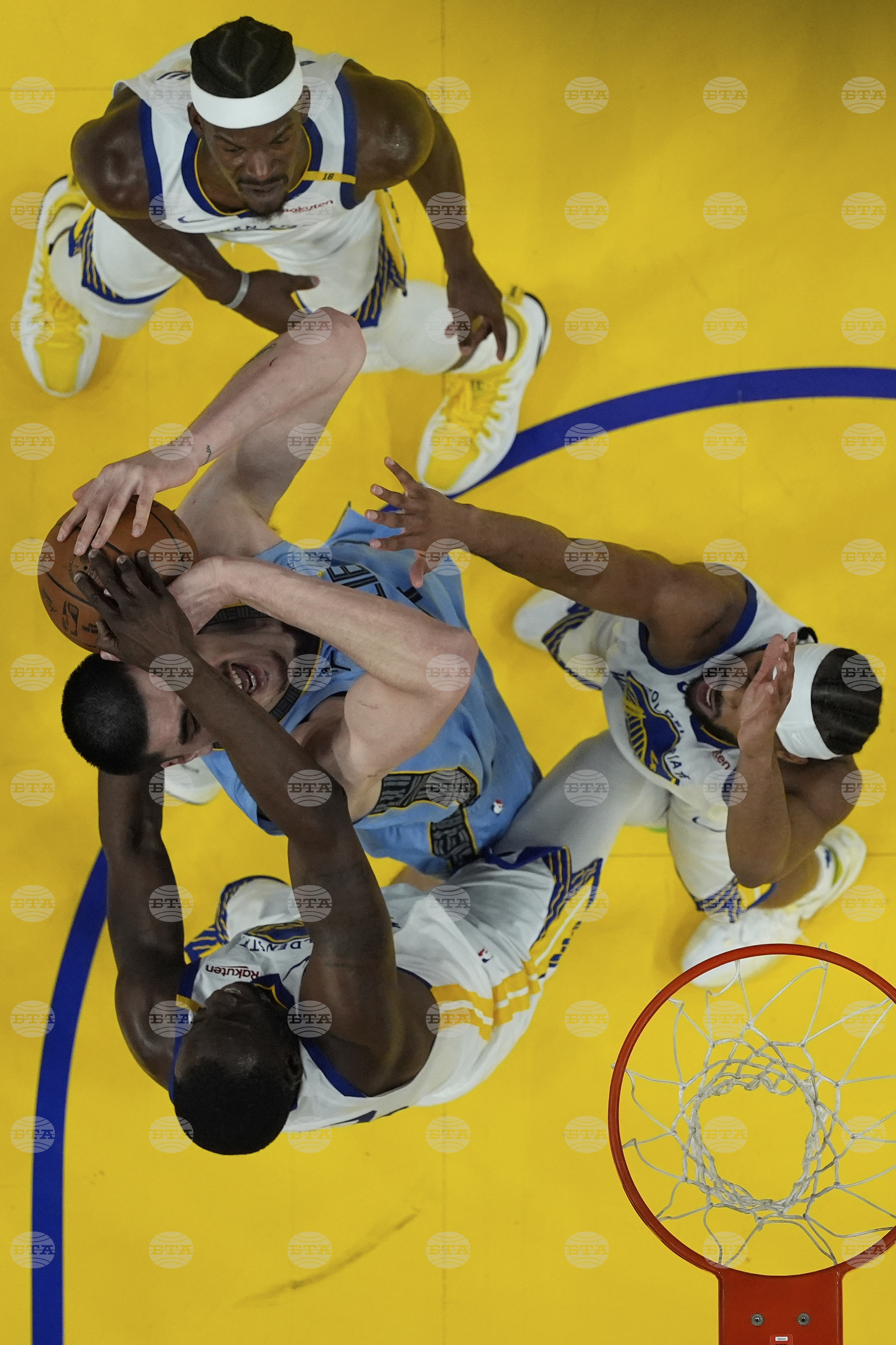 Grizzlies Warriors Basketball