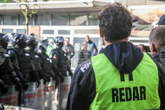 Blockade of Serbian National TV Continues