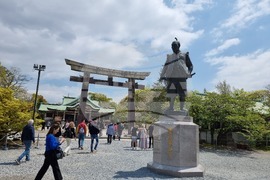 Япония - Замък на Осака - забележителност