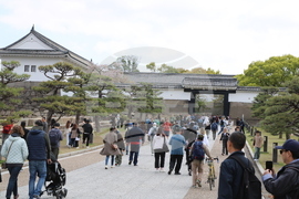 Япония - Замък на Осака - забележителност