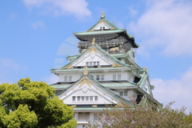 Япония - Замък на Осака - забележителност
