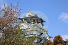 Япония - Замък на Осака - забележителност