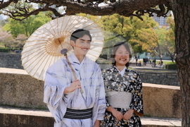 Япония - Замък на Осака - забележителност