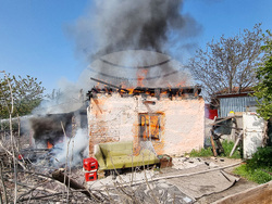 Хасково - пожар - къща
