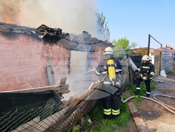 Хасково - пожар - къща