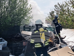 Хасково - пожар - къща