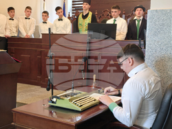 Видин - ученици - приемане на Търновската конституция - пресъздаване