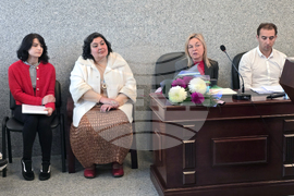 Видин - ученици - приемане на Търновската конституция - пресъздаване