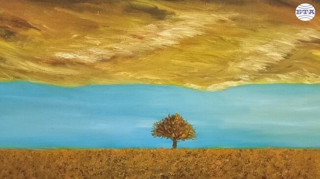 Картини от различни жанрове показва в първата си самостоятелна изложба в Монтана Жарко Шкрибайло