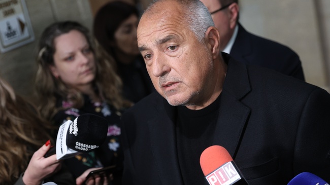 GERB Leader Borissov Responds to President Radev's Accusations Concerning F-16 Aircraft